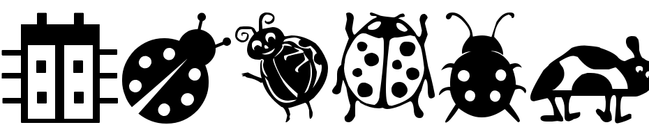 Ladybug Dings Yazı tipi ücretsiz indir